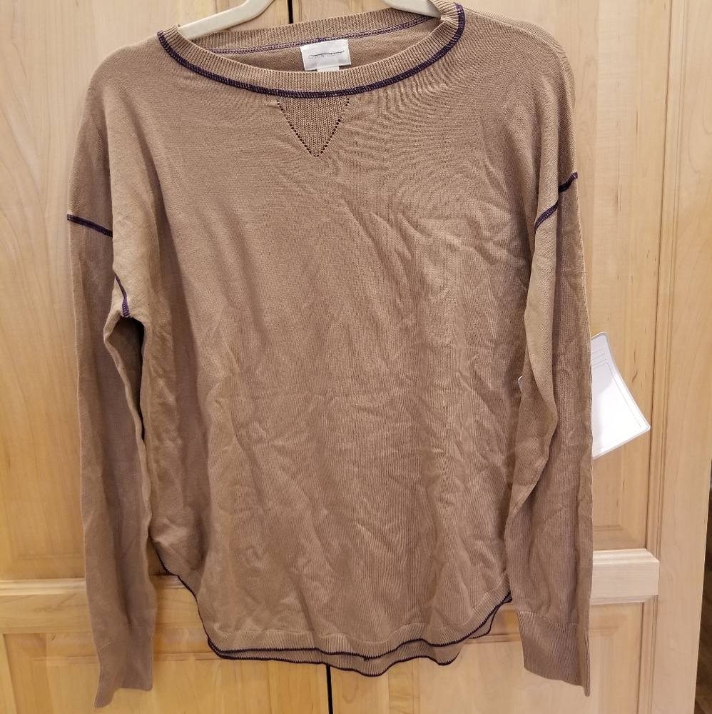 Caslon Lightweight Sweater Crewneck SZ S NWT